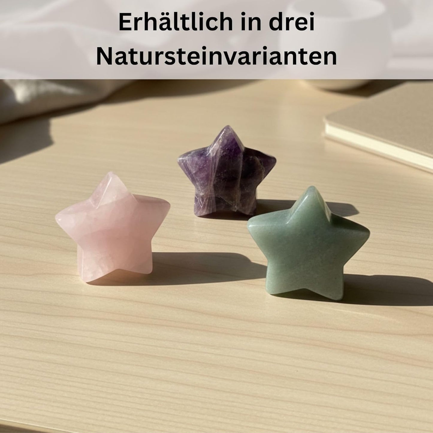 Minimalist Star Crystal Charm Bar Polished DIY Accessories