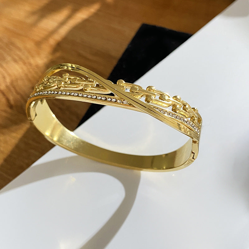 Minimalist Vintage Titanium Steel Bracelet