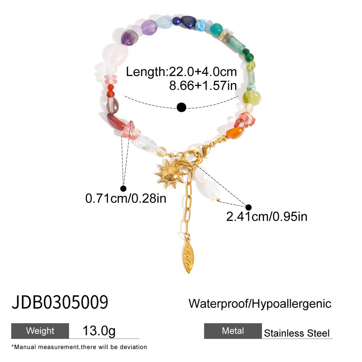 Pulsera minimalista de acero inoxidable con forma de estrella para mujer con acabado chapado, diseño geométrico, accesorio de moda de lujo
