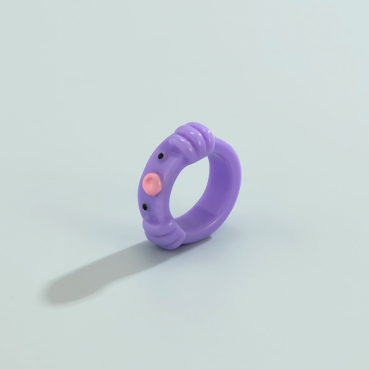 Sweet Minimalist Acrylic Animal Ring
