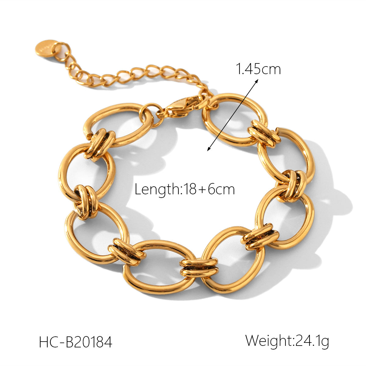 Bracciale Minimalista a Cuore in Acciaio Inossidabile con Dettagli Perla e Chiusura a Gancio per Donna