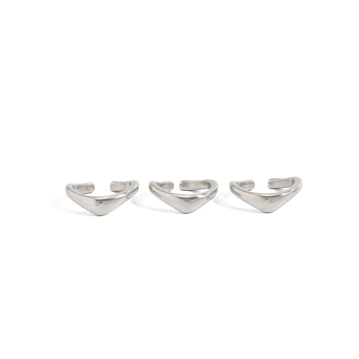 Minimalist Geometric Zinc Alloy Toe Ring for Women