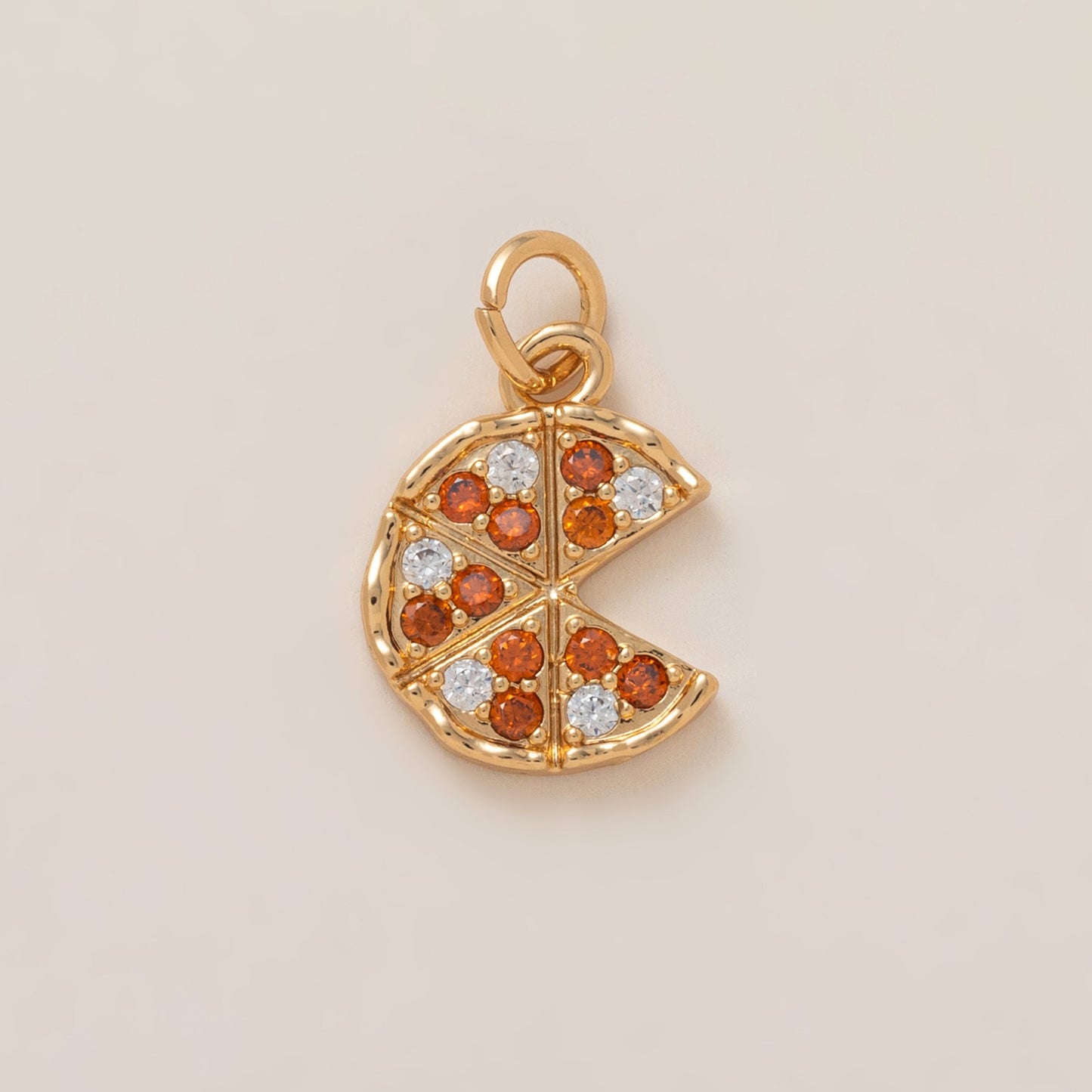 Minimalist Sweet Brass Plated Star Heart Charm Bar