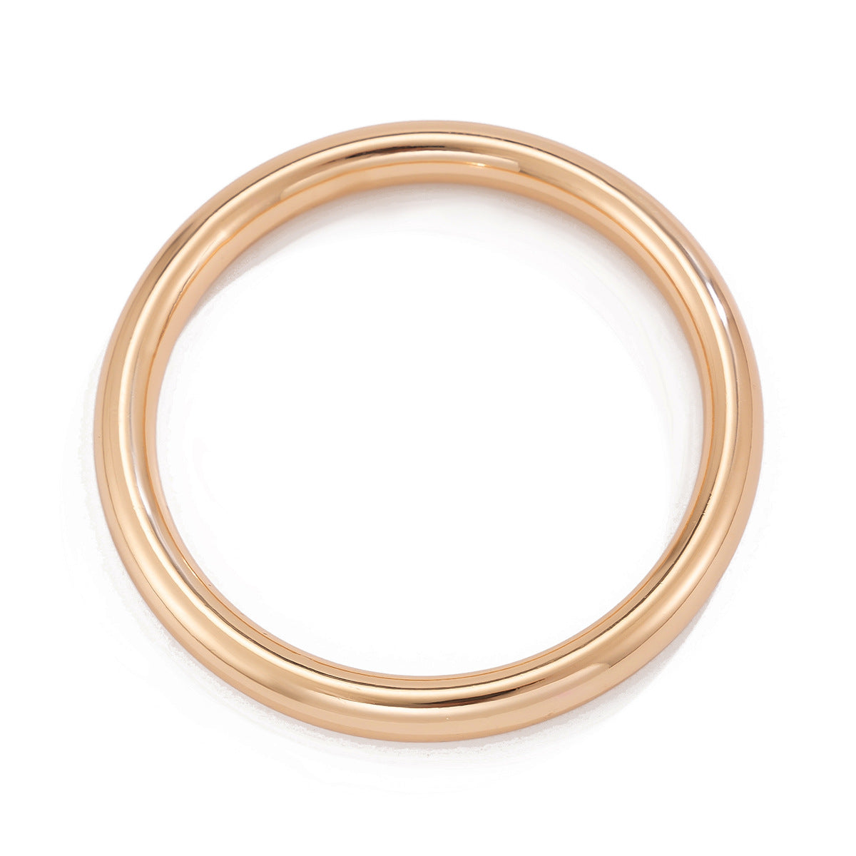 Exaggerated Geometric Bracelet in Alloy with Polished Spring Texture and Futuristic Minimalist Design