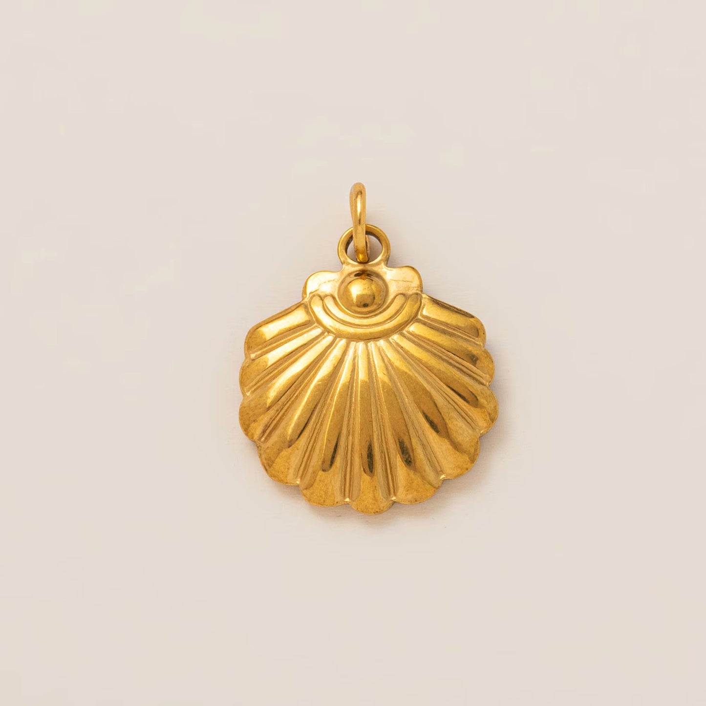 Vintage 18K Gold Plated Stainless Steel Sea Turtle Animal Charm Bar PVD