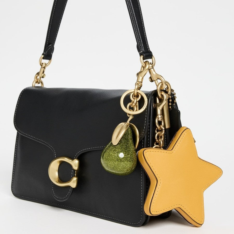 Vintage Alloy Plated Cherry Knot Bag Charm