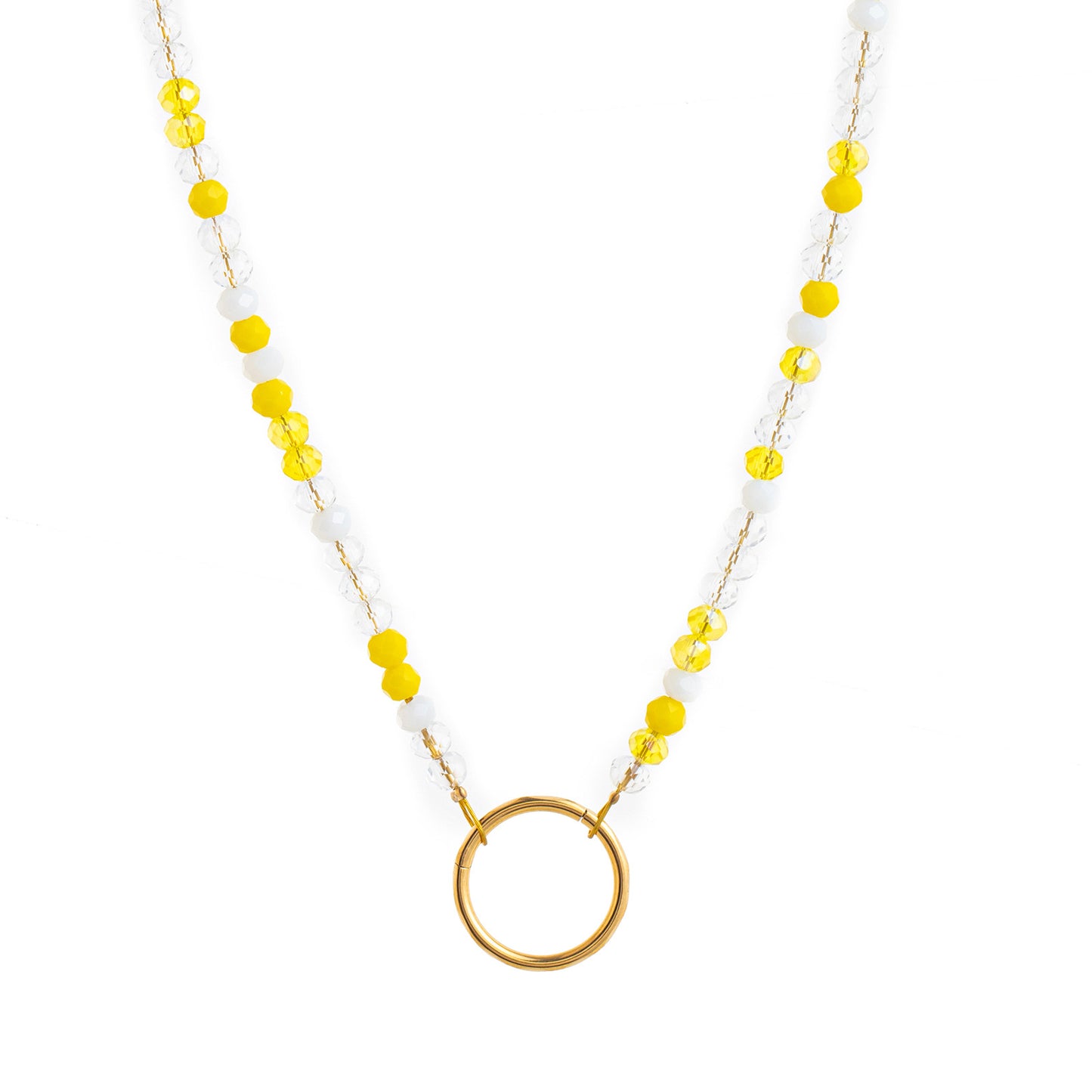 Sweet Stainless Steel PVD Fruit Pendant Necklace with Adjustable Chain