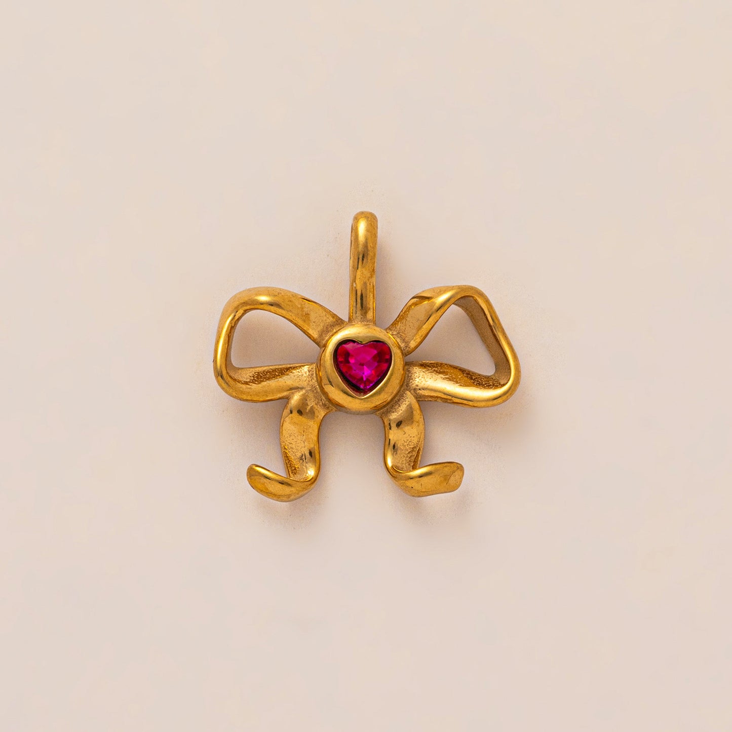 Luxury Business Floral Pattern Brass PVD Plated Cable Chain Charm Bar