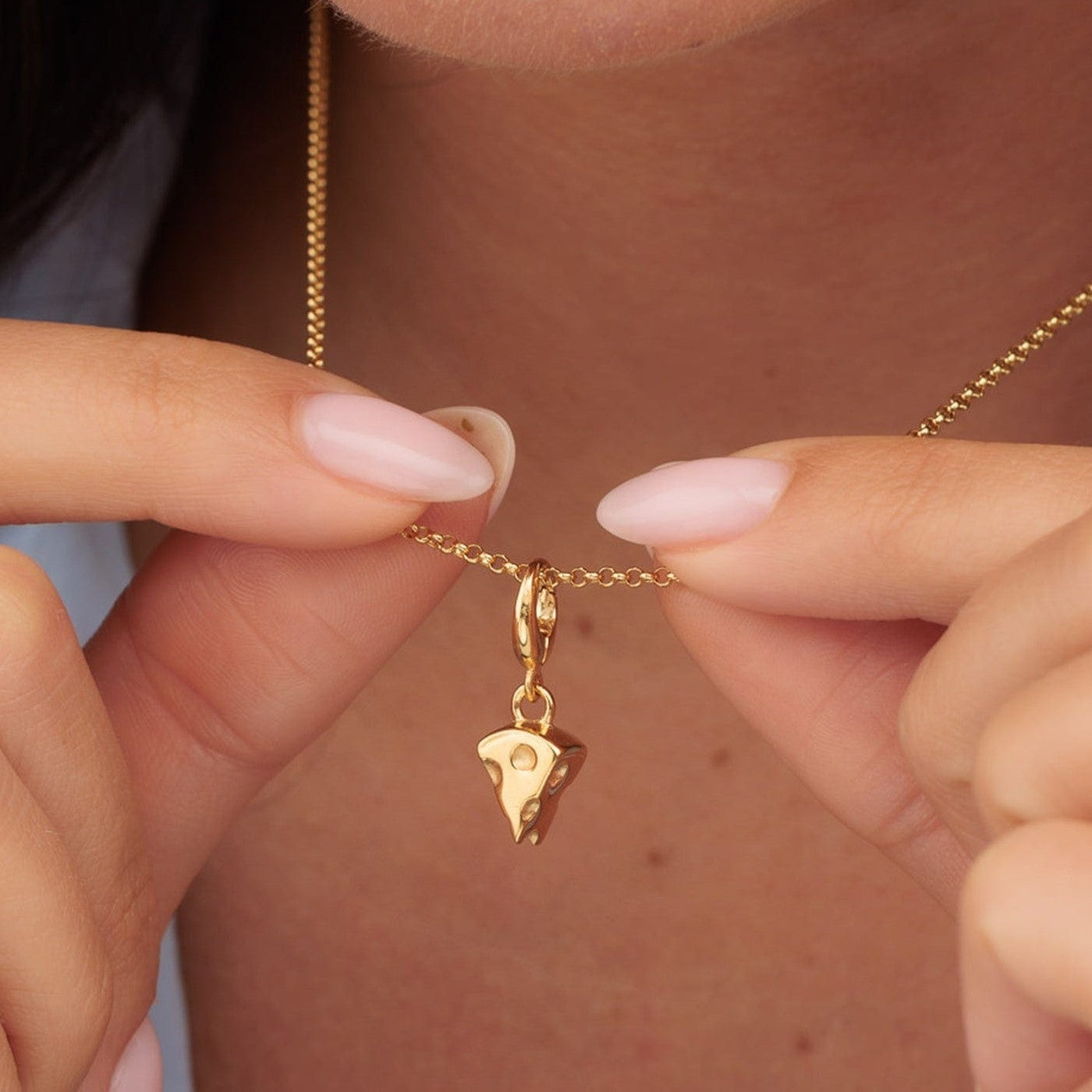 Charm a barra con ciondolo animale in acciaio inossidabile placcato oro 18 carati per la creazione di gioielli fai da te, stile casual da lavoro