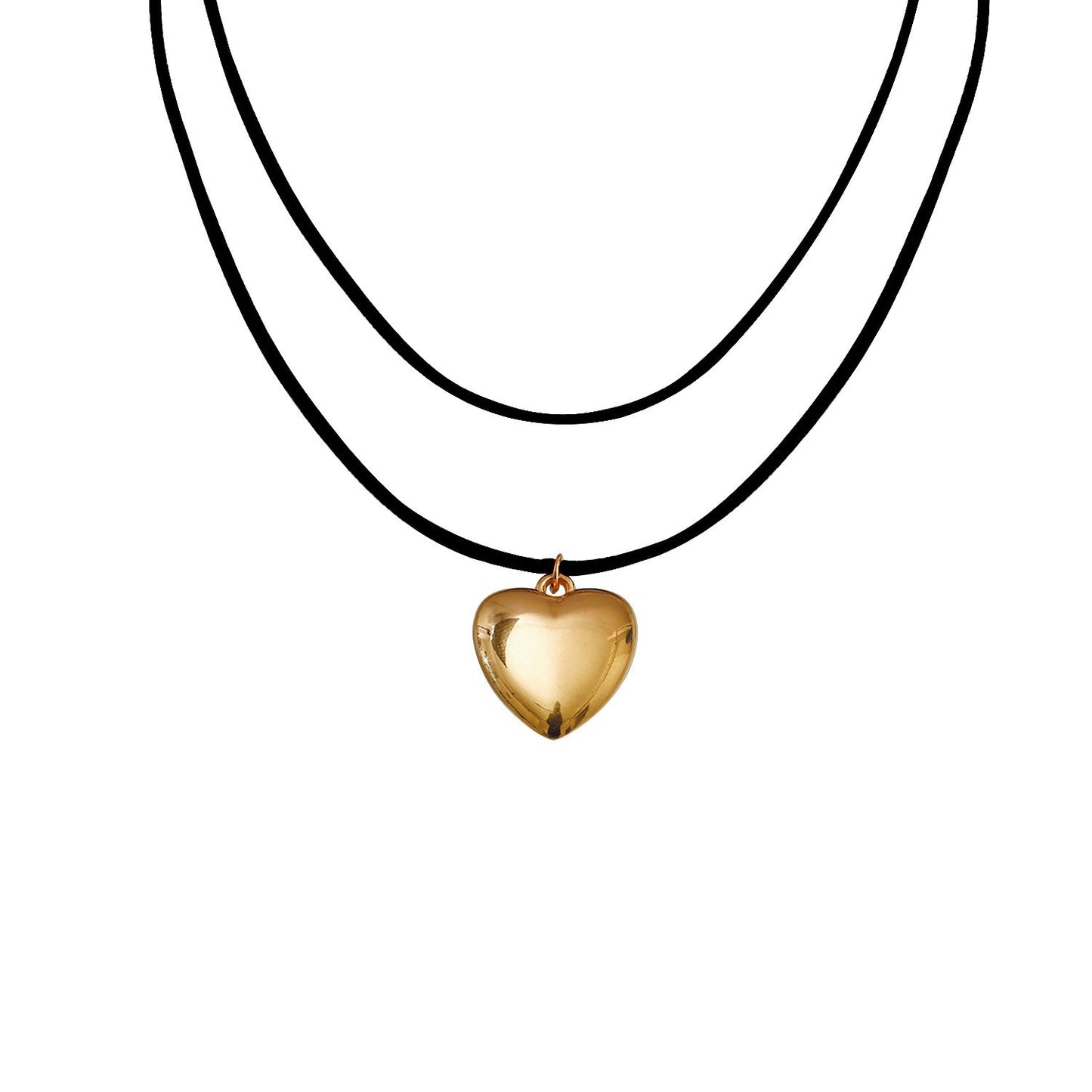Minimalist Adjustable Black Butterfly Pendant Necklace in Alloy with Plated Finish for Women