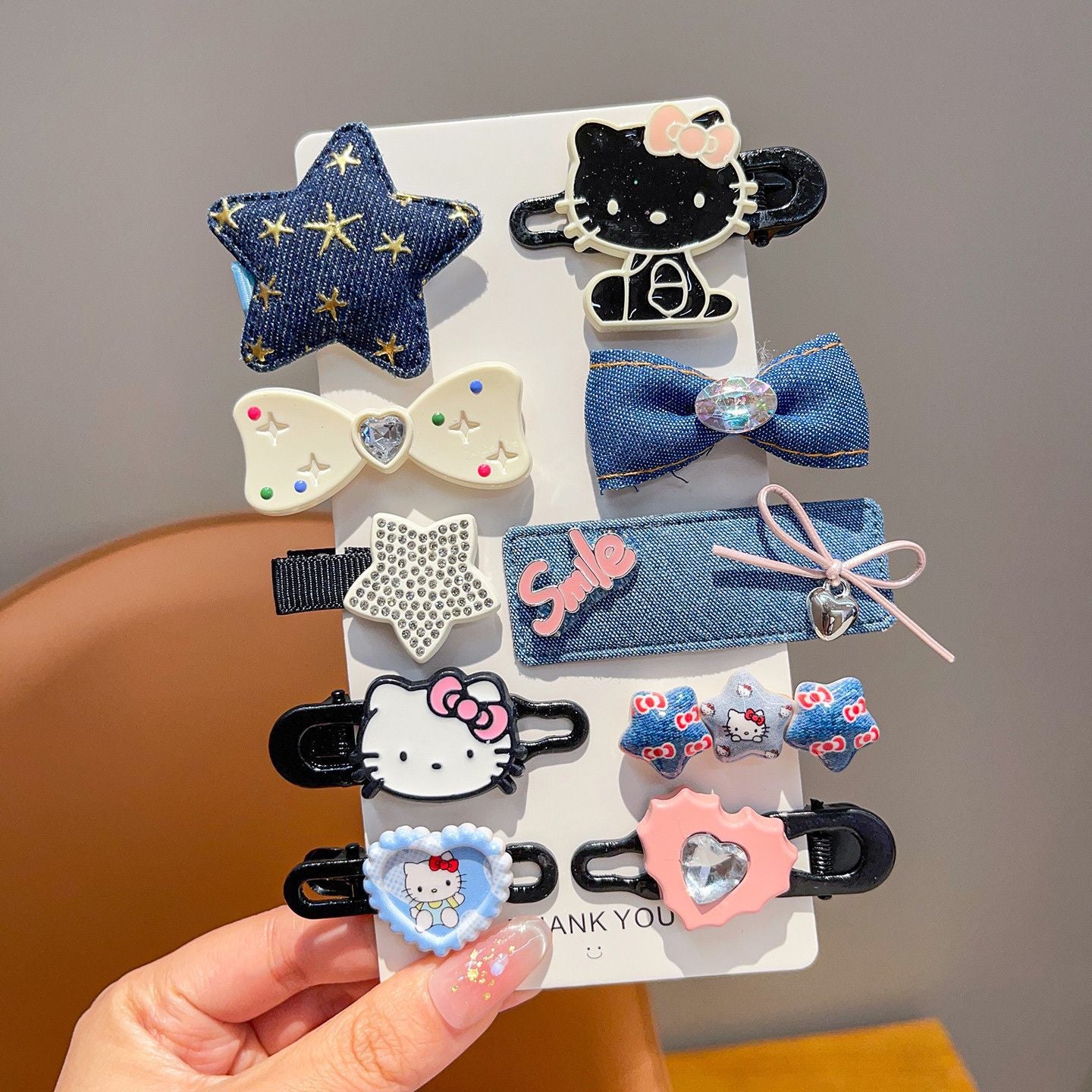 Natural Style Bow-Shaped Polyester Hair Clip for Girls with Ruffled and Mesh Details, Duckbill Clip Design, Princess Collection