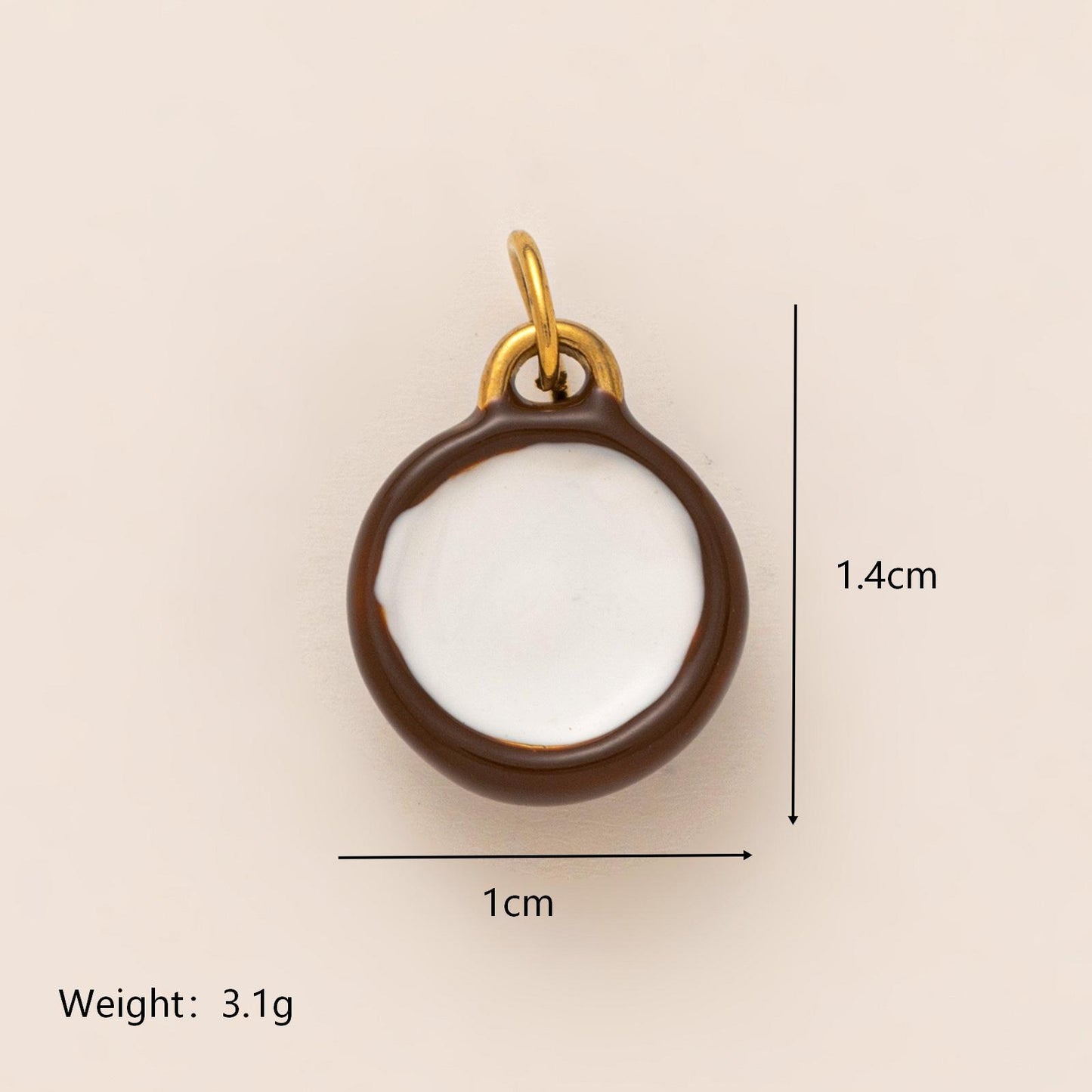 Sweet Fruit Stainless Steel PVD Plated Pendant