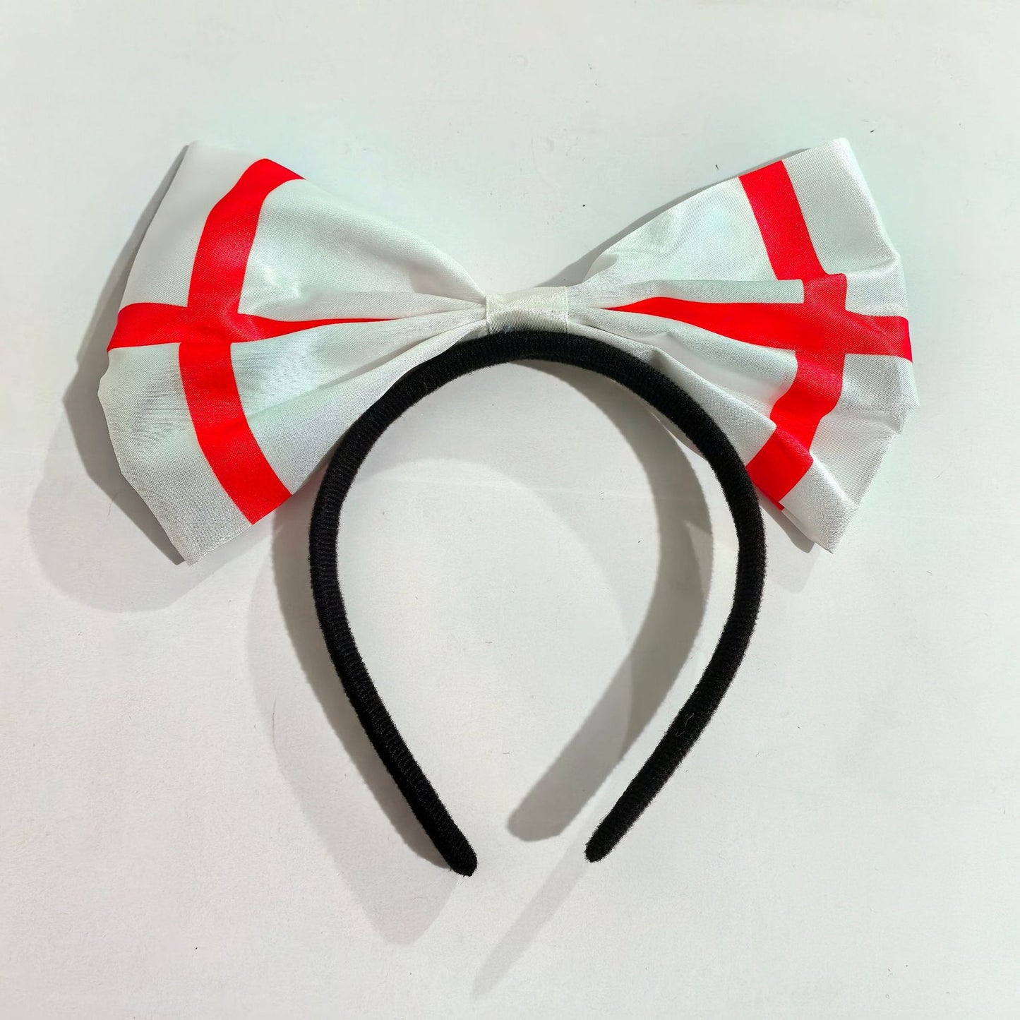 World Cup National Flag Bow Headband Resin Hair Accessory for Soccer Party