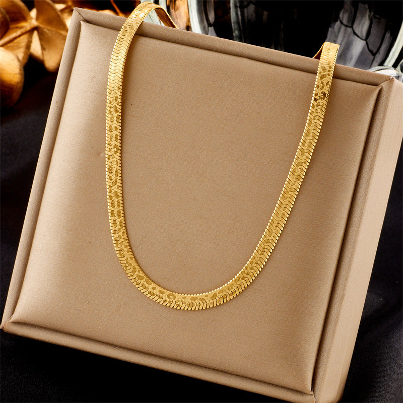 Collana Girocollo Minimalista in Acciaio Inossidabile con Ciondolo Rotondo a Perla e Charm a Forma di Occhio