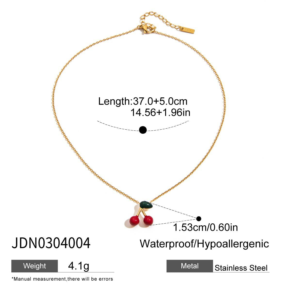 Minimalist Luxury Geometric Stainless Steel Plated Necklace with Titanium Steel Pendant and Pearl for Women