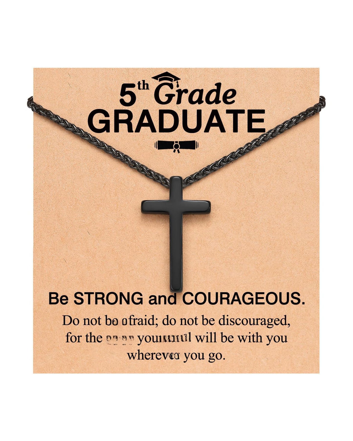 Streetwear Stainless Steel Plated Cross Pendant Necklace Snake Chain Unisex