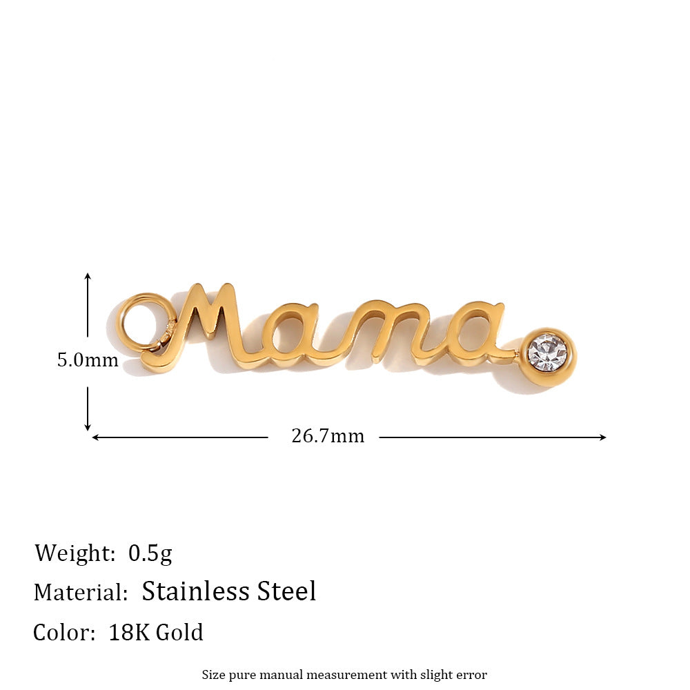 Vintage Elegant 18K Gold Plated Stainless Steel Bow Knot Wave Pearl Charm Bar for Women
