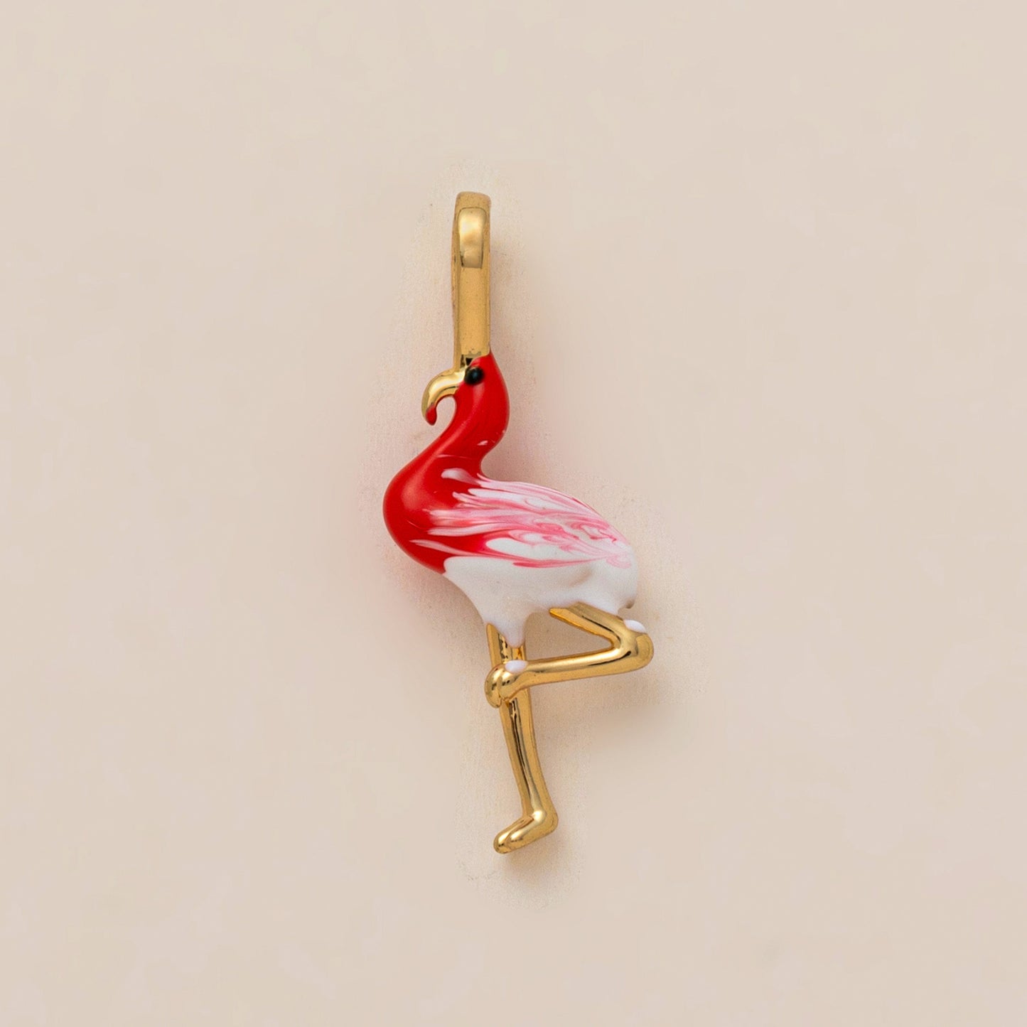 Vintage Heart Animal Brass Plated DIY Charm Bar Pendant