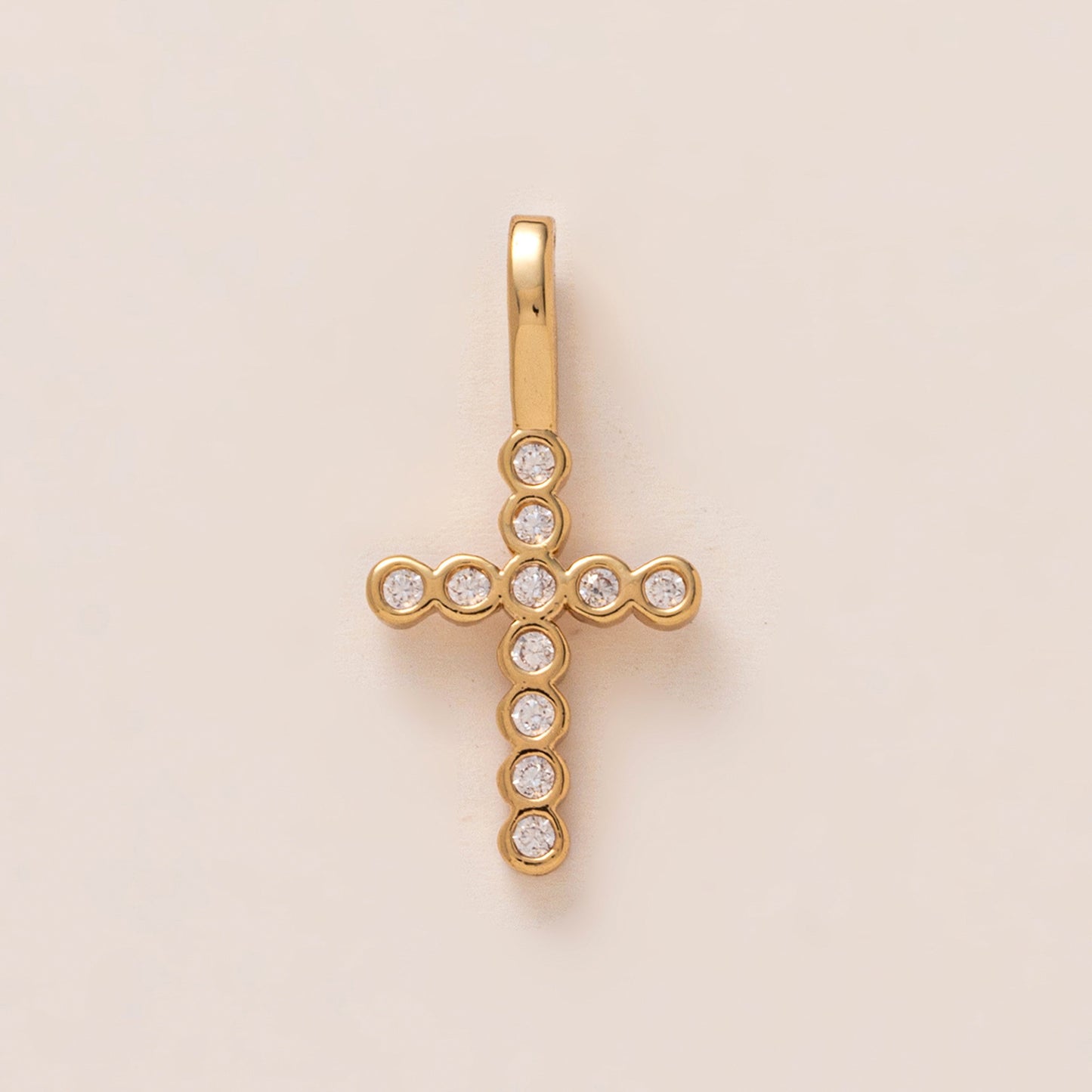 Vintage Floral Heart Geometric Brass Plated Charm Bar Ball Chain Pendant
