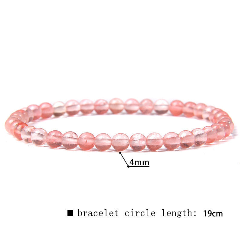 Elegant Natural Citrine Crystal Geometric Beaded Bracelet for Women