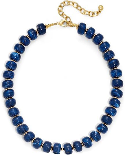 Collana da donna minimalista con lettera geometrica dolce, placcata in ottone, a catena barbazzale