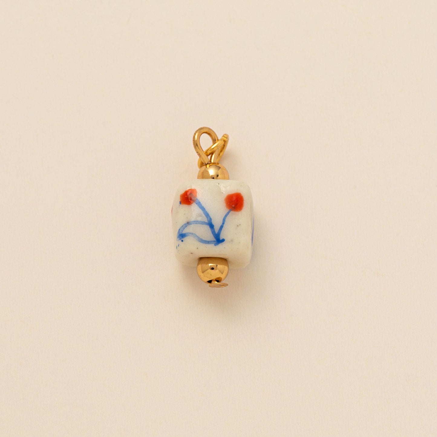 Plated Stainless Steel Heart Star Moon Gemstone Pendant Necklace for Women Charm Bar