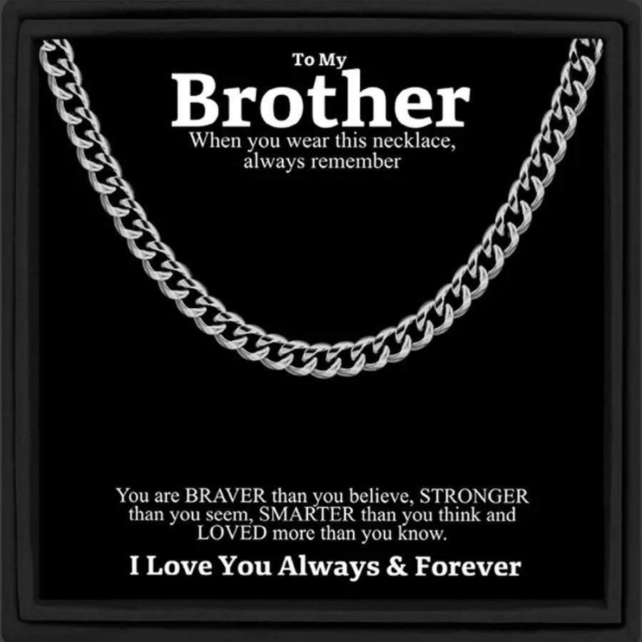 Hip-hop Streetwear U-shaped Plated Iron Cuban Link Chain Necklace for Men