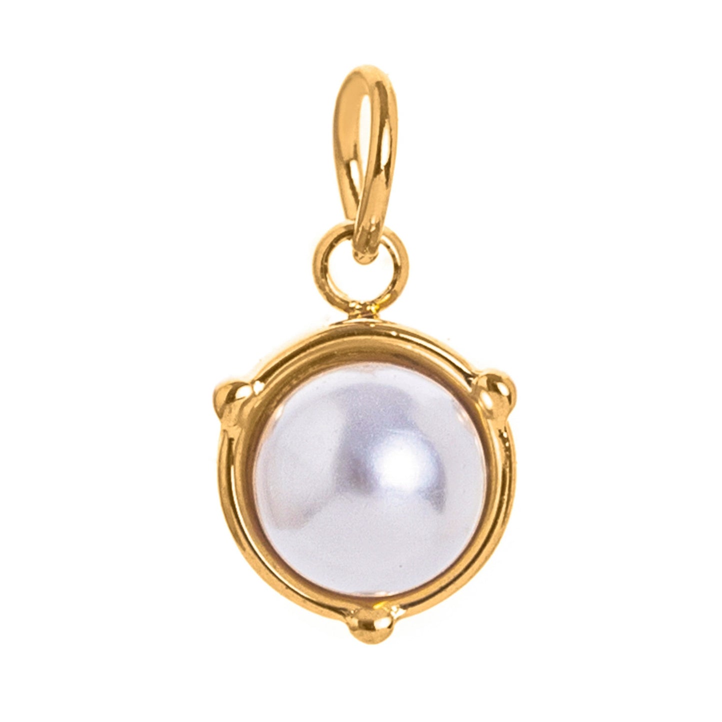 18K Gold Plated Stainless Steel Geometric Birthstone Charm Bar with Cubic Zirconia PVD Coating for DIY Shoe Accessories