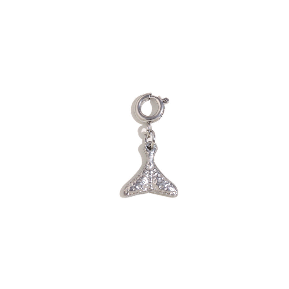 18K Gold Plated Stainless Steel Animal Charm Bar Pendant