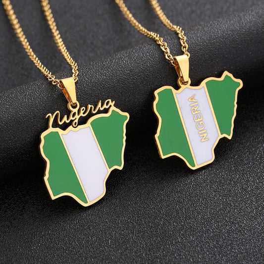 Collana con ciondolo geometrico Fashion Commute in acciaio inossidabile con charm in acciaio al titanio e finitura smaltata, unisex