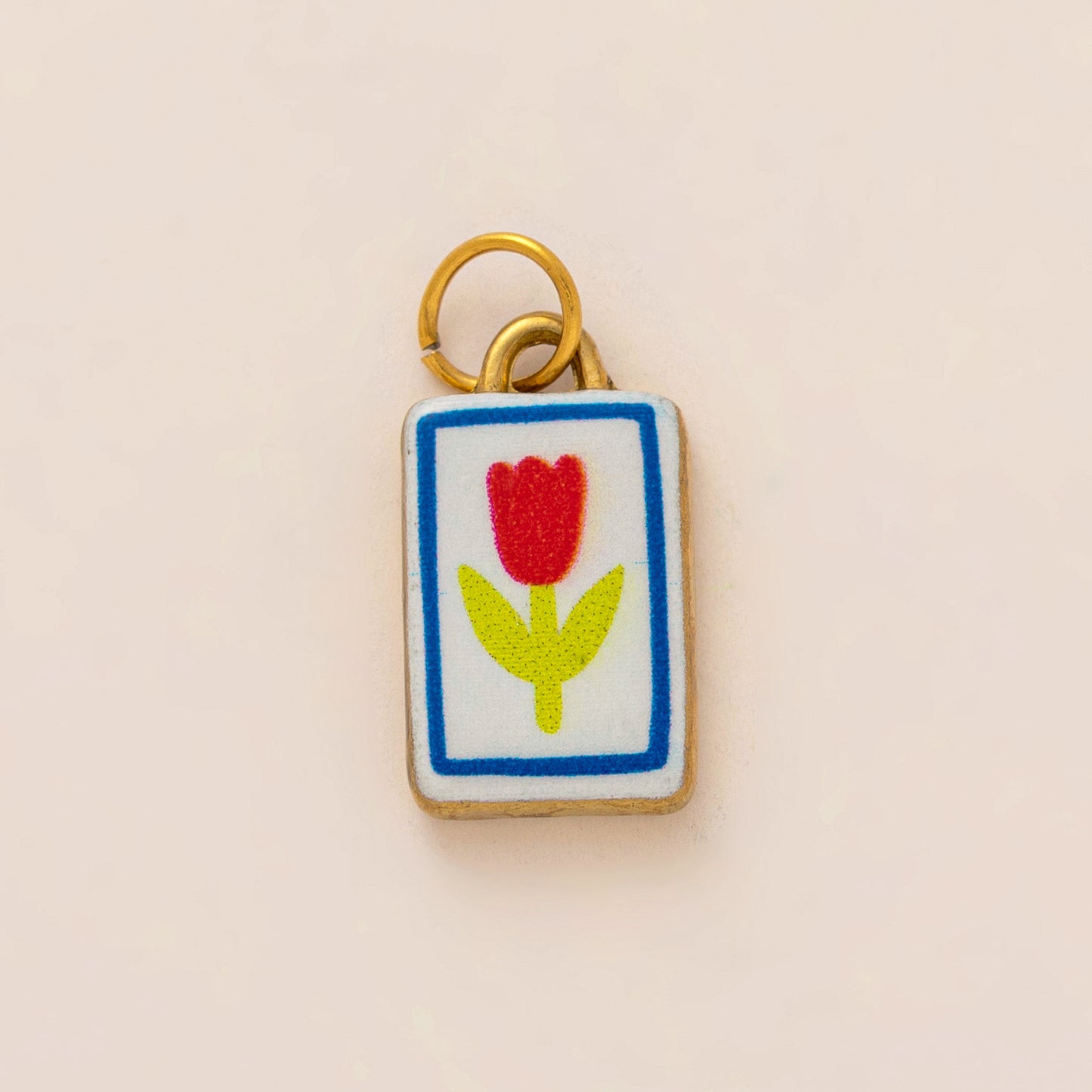 Vintage 18K Gold Plated Stainless Steel Bee Charm Bar for Women