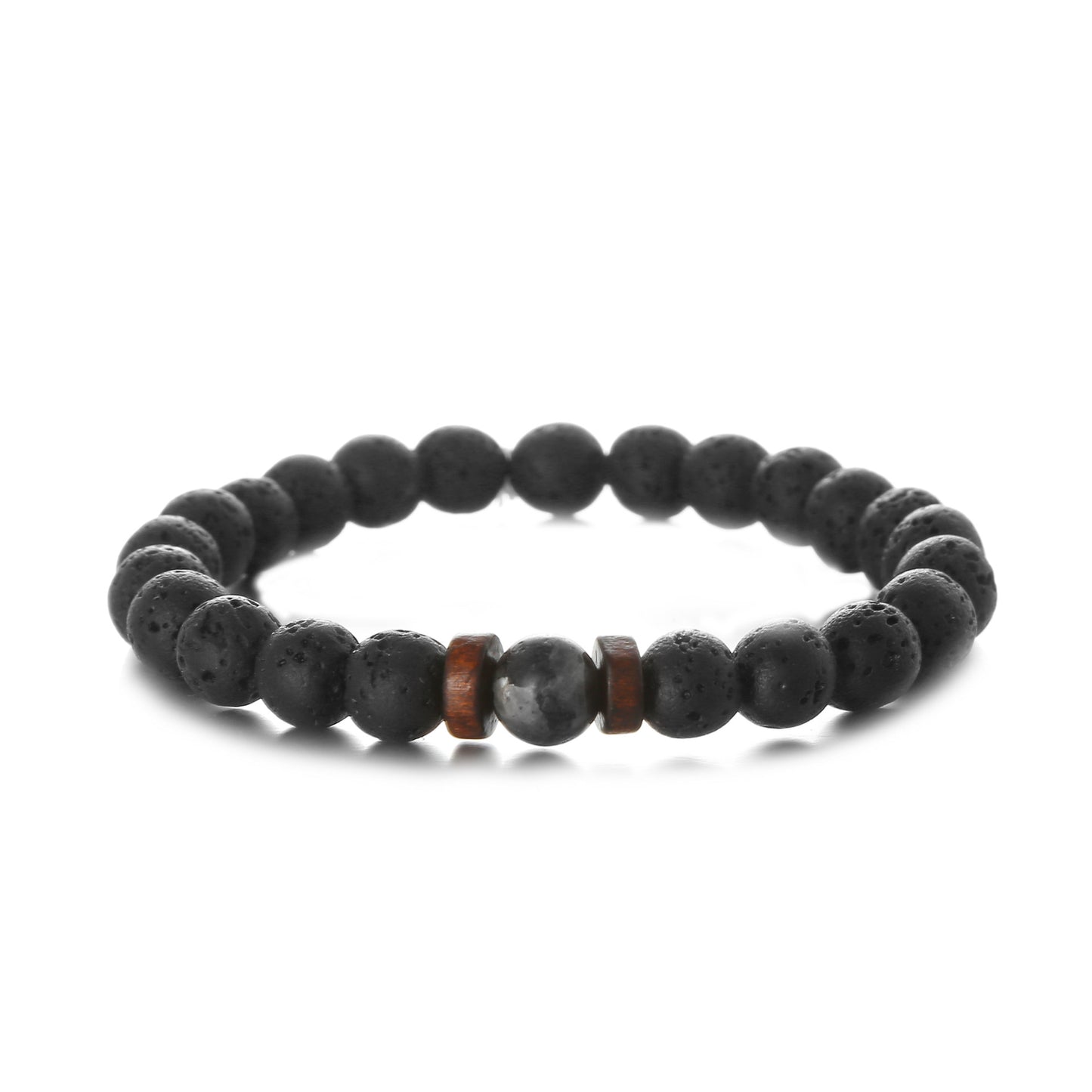 Unisex Handmade Geometric Mixed Materials Bracelet
