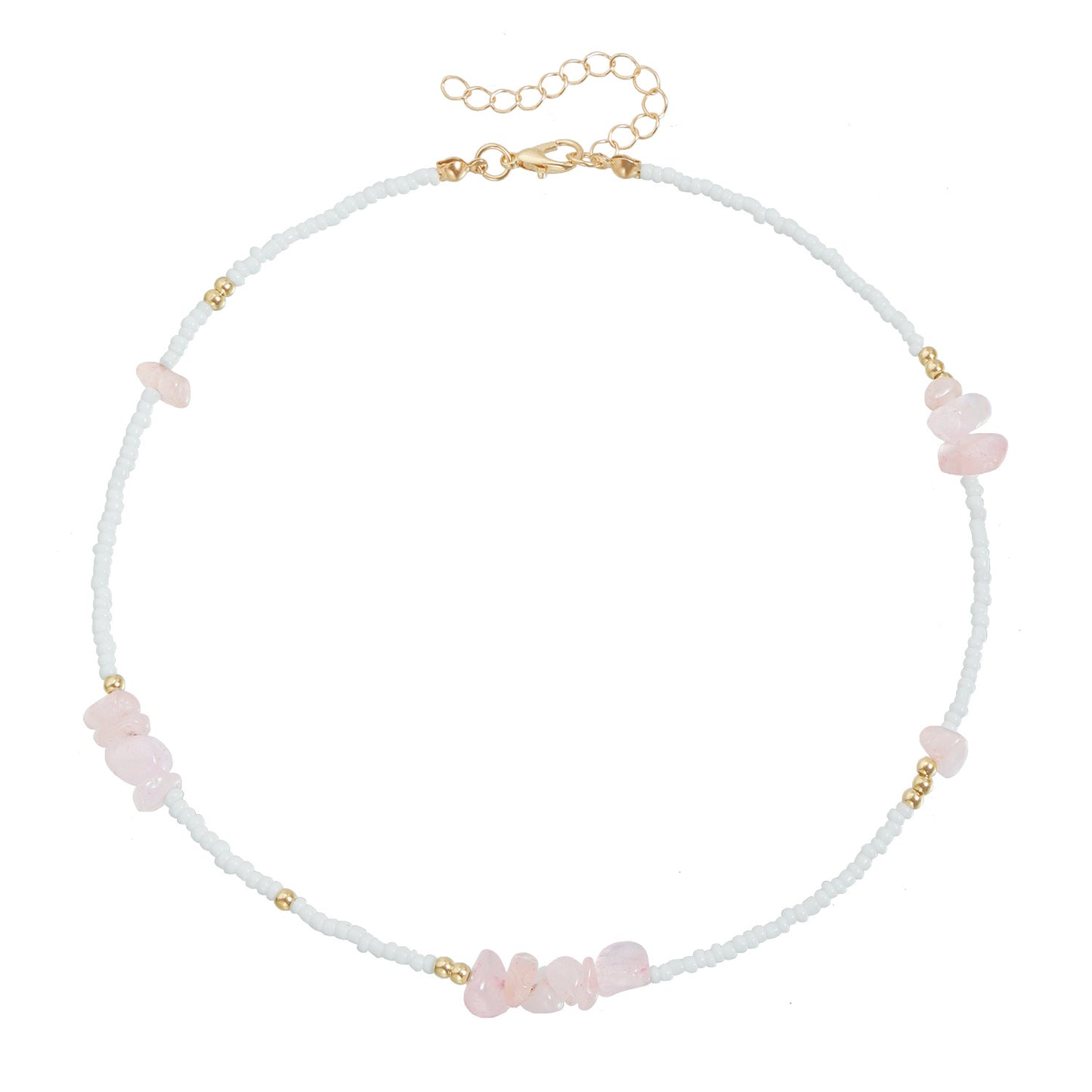 Irregular Geometric Alloy Plated Necklace for Women