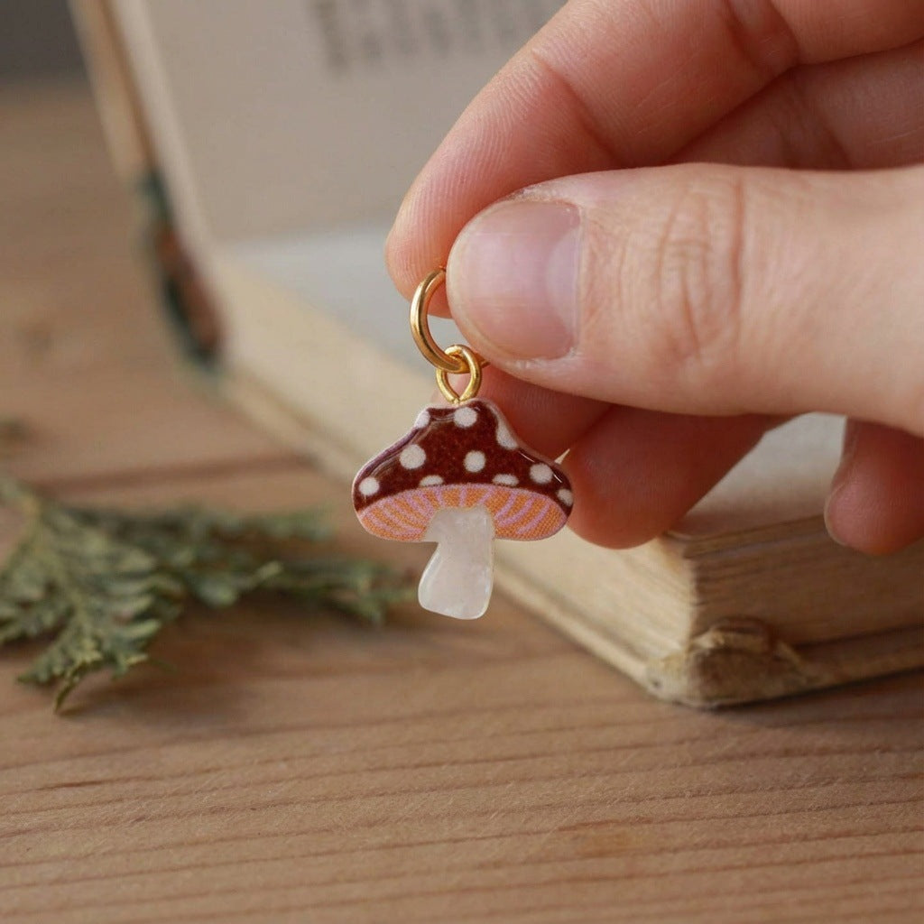 Vintage 18K Gold Plated Brass DIY Charm Bar Pendant