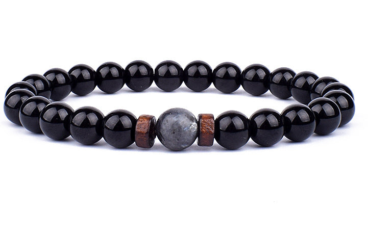 Unisex Handmade Geometric Mixed Materials Bracelet