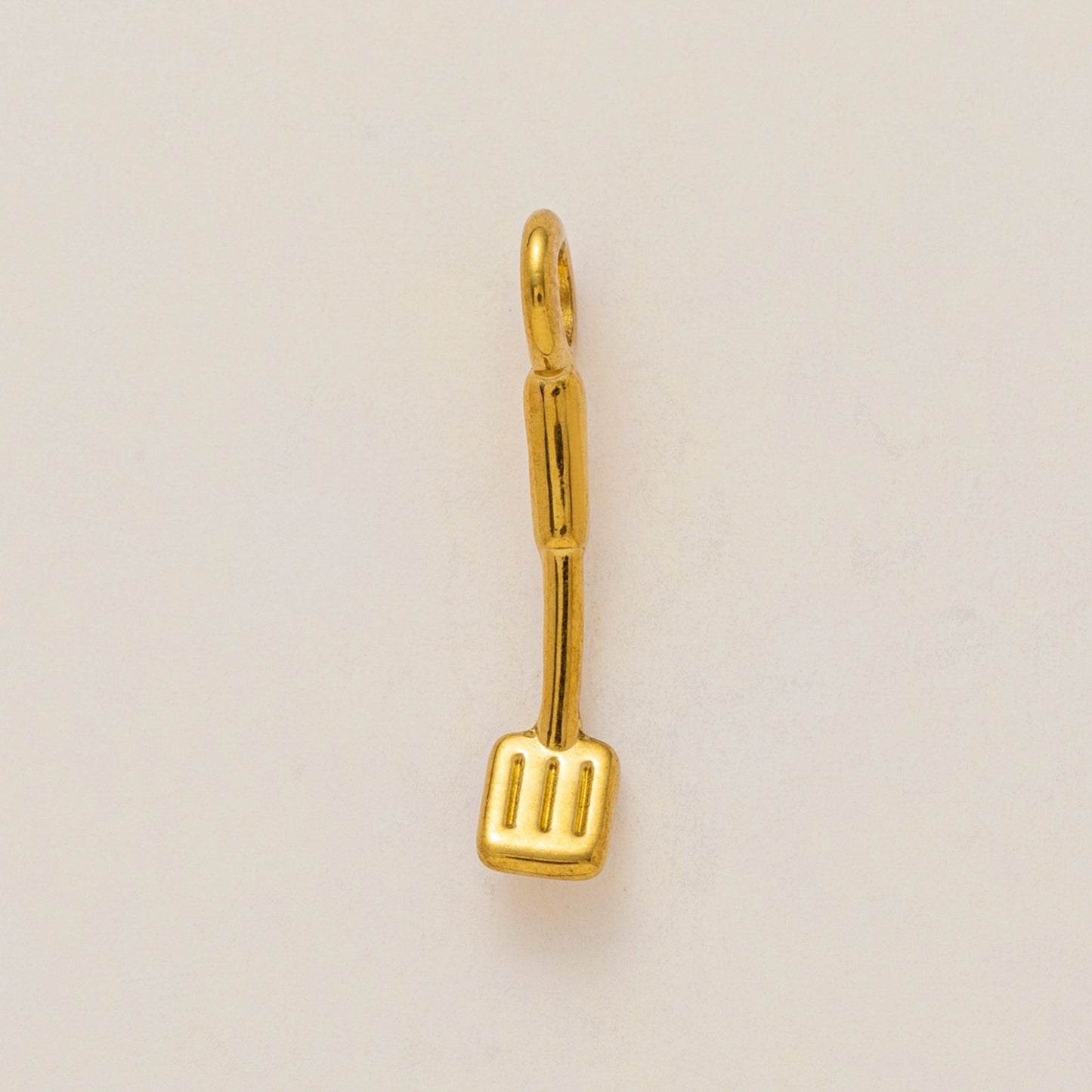 Vintage Floral Plated Stainless Steel Charm Bar