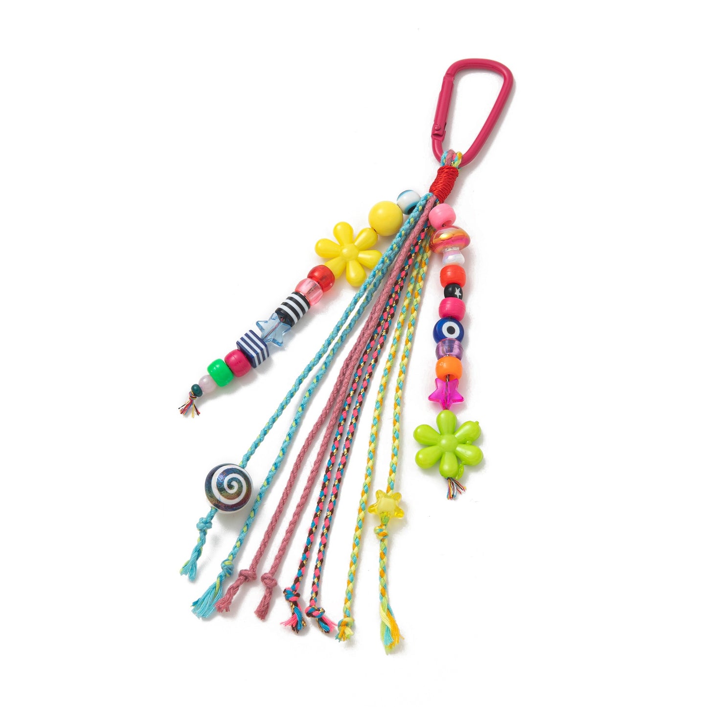 Colorful Fruit Pattern Resin Plated Charm Bar for Bag