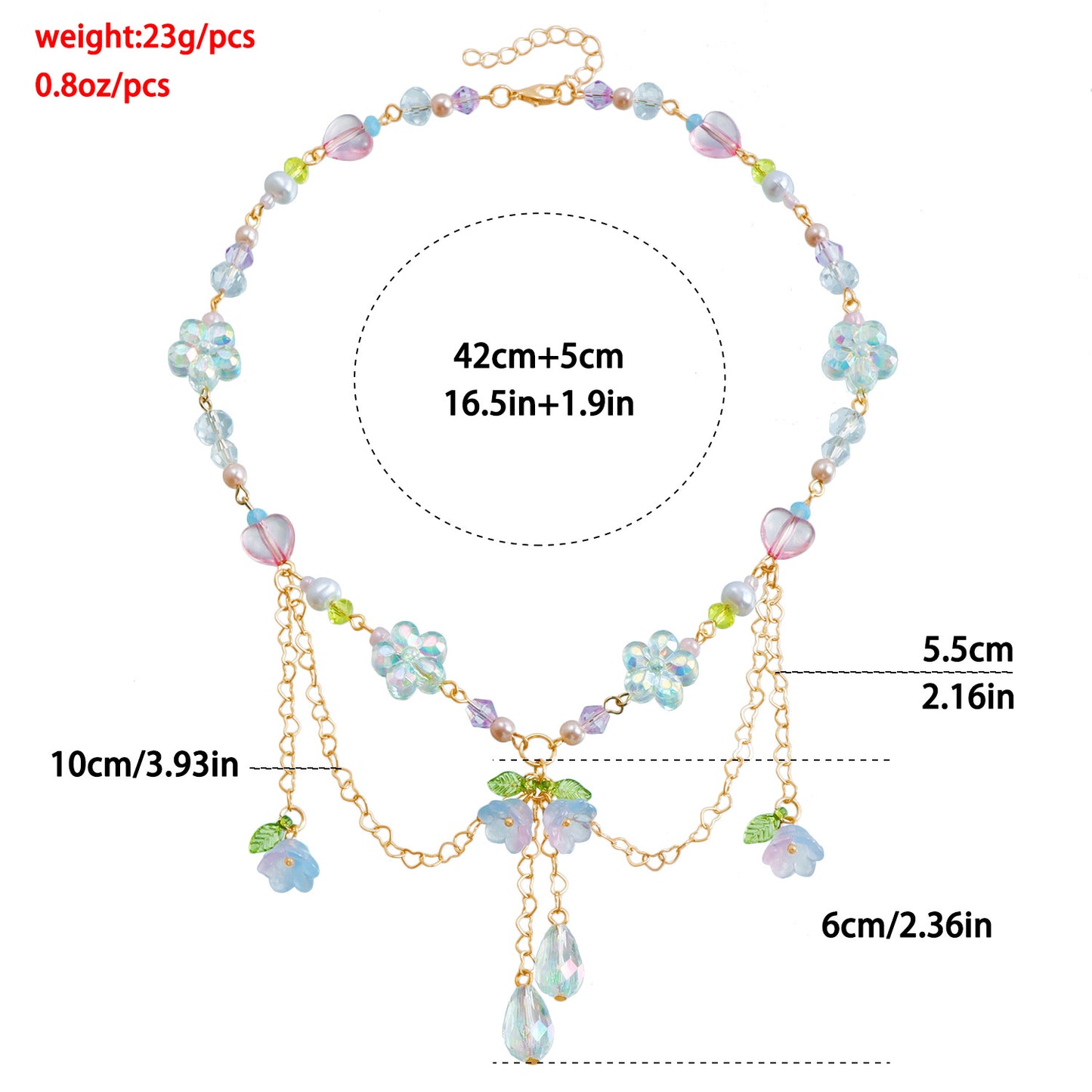 Collana choker in lega a forma di cuore stile Y2K da donna con strass e finitura placcata