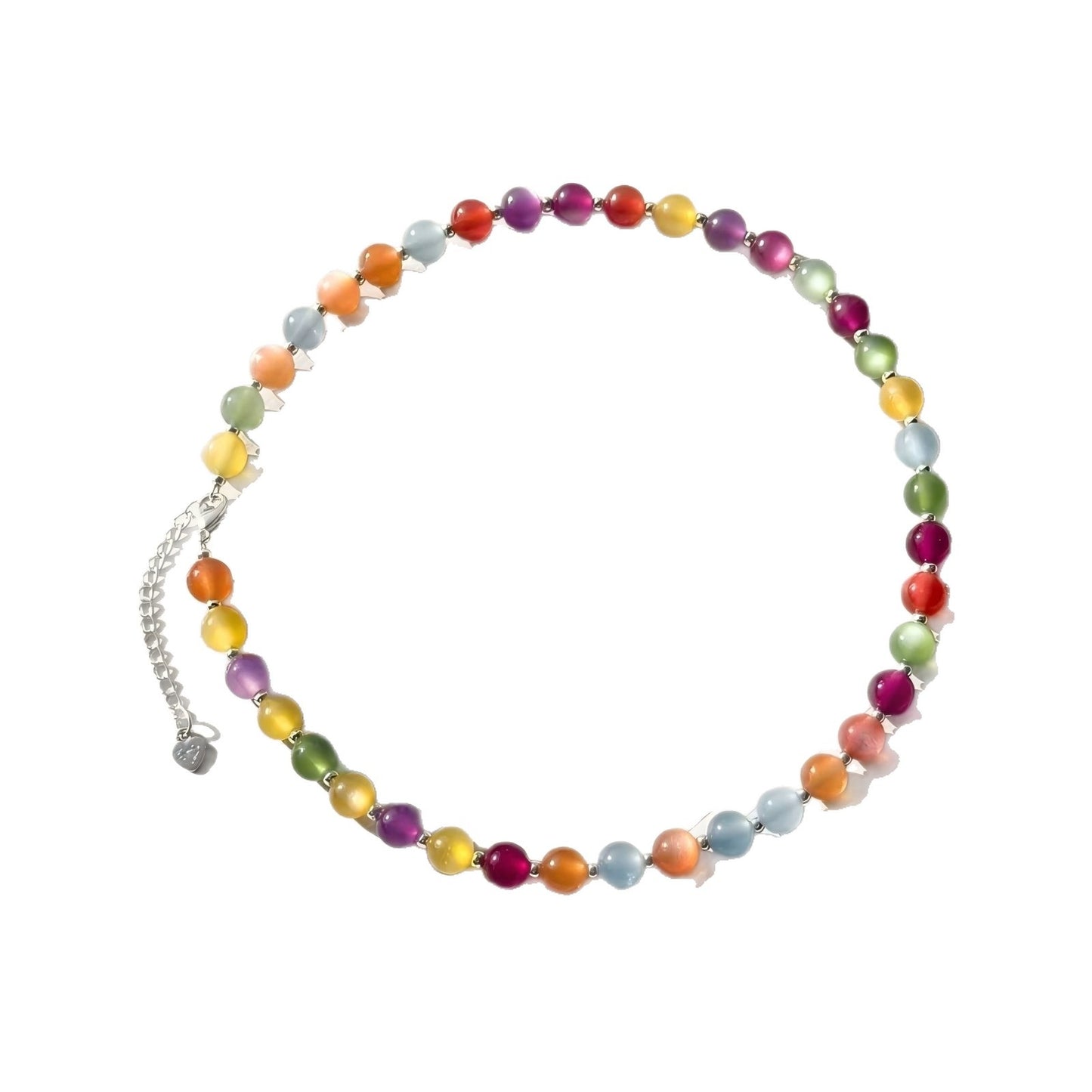 Bohemian Gradient Beaded Necklace for Women