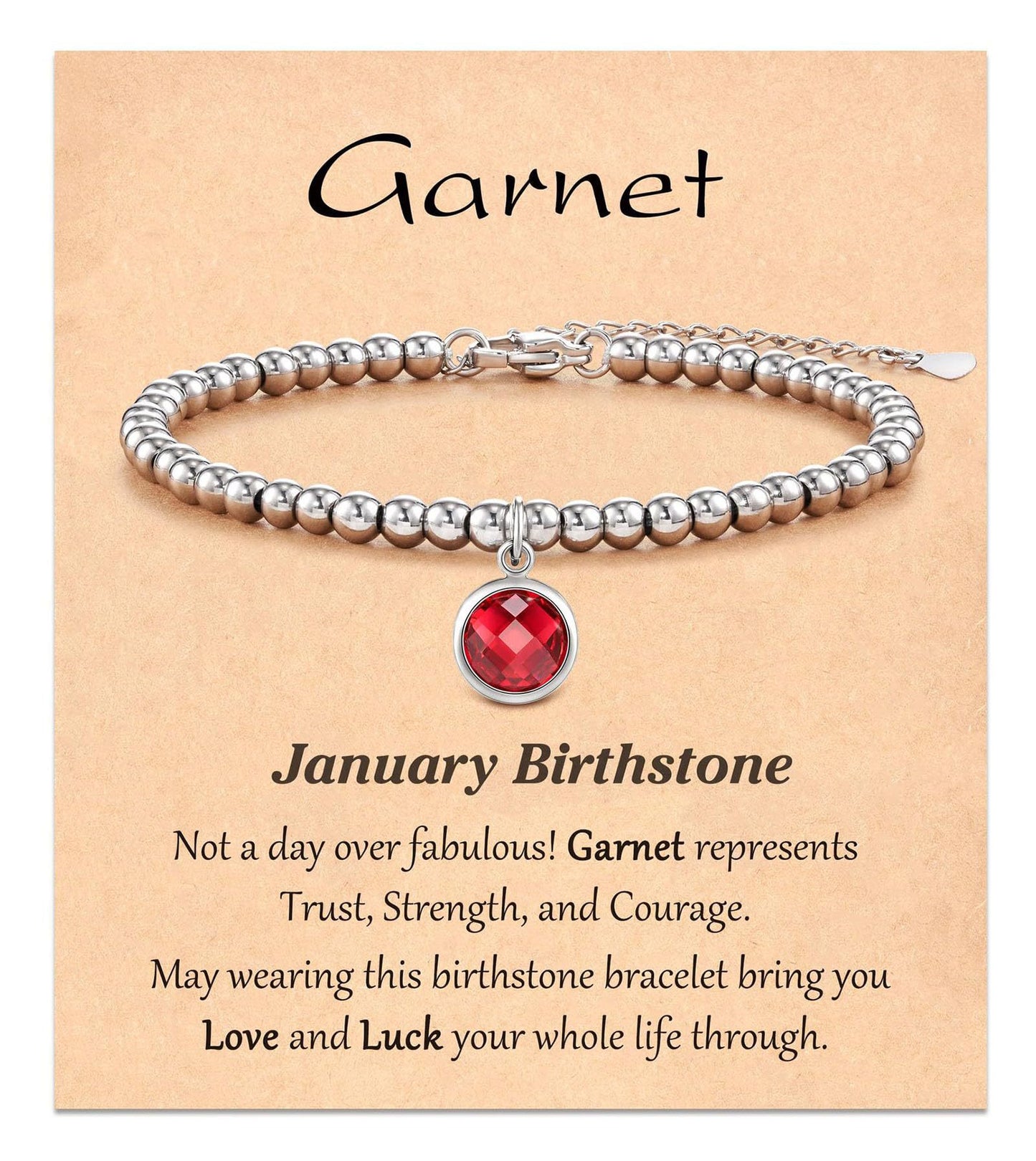 Fashion Elegant Geometric Round Plated Stainless Steel Bracelet for Women