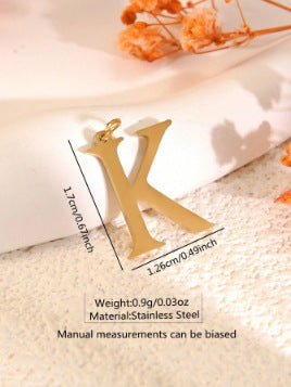Vintage Heart Stainless Steel Plated Charm Bar Pendant