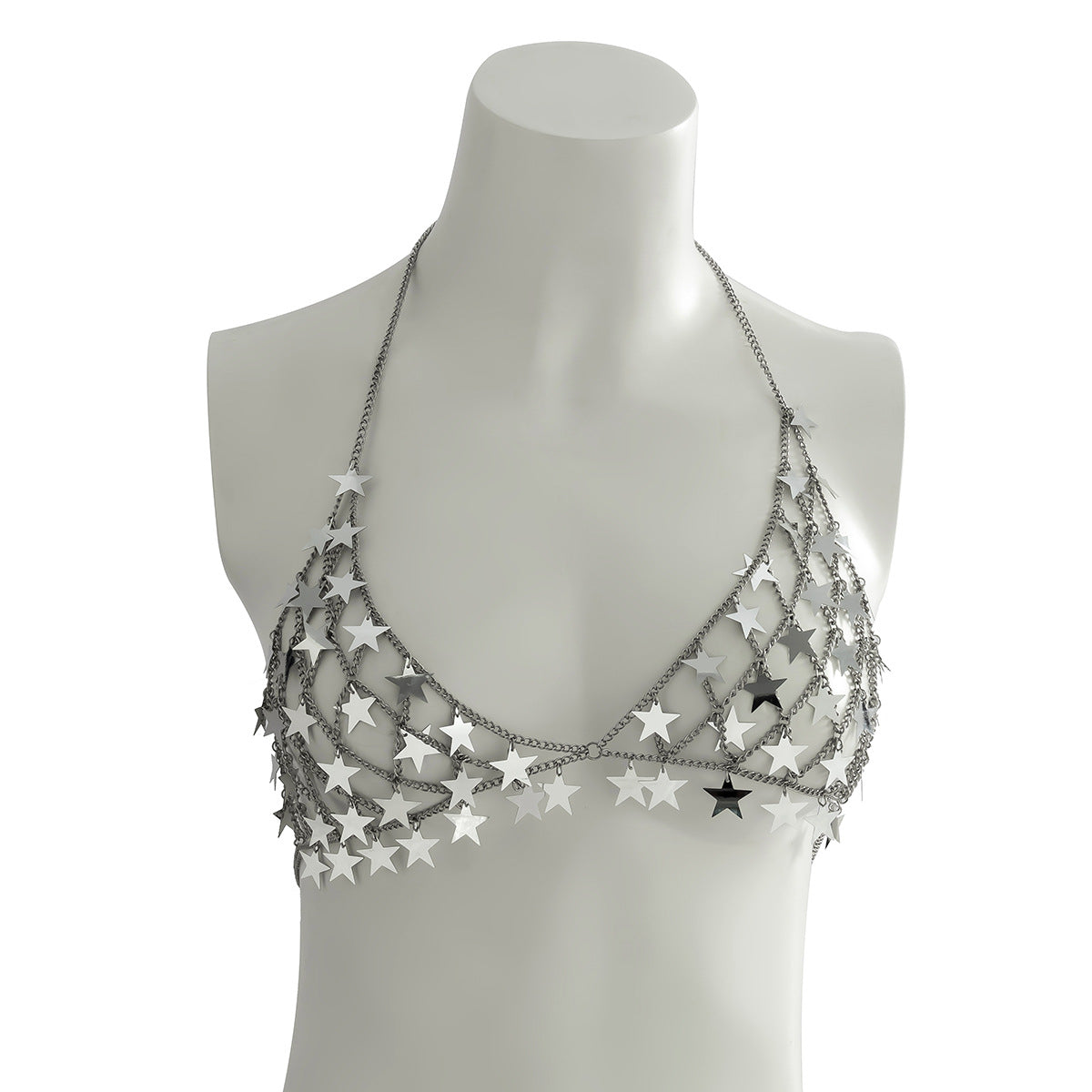 Star Resin Body Chain with Tassel Bikini Accessory for Women