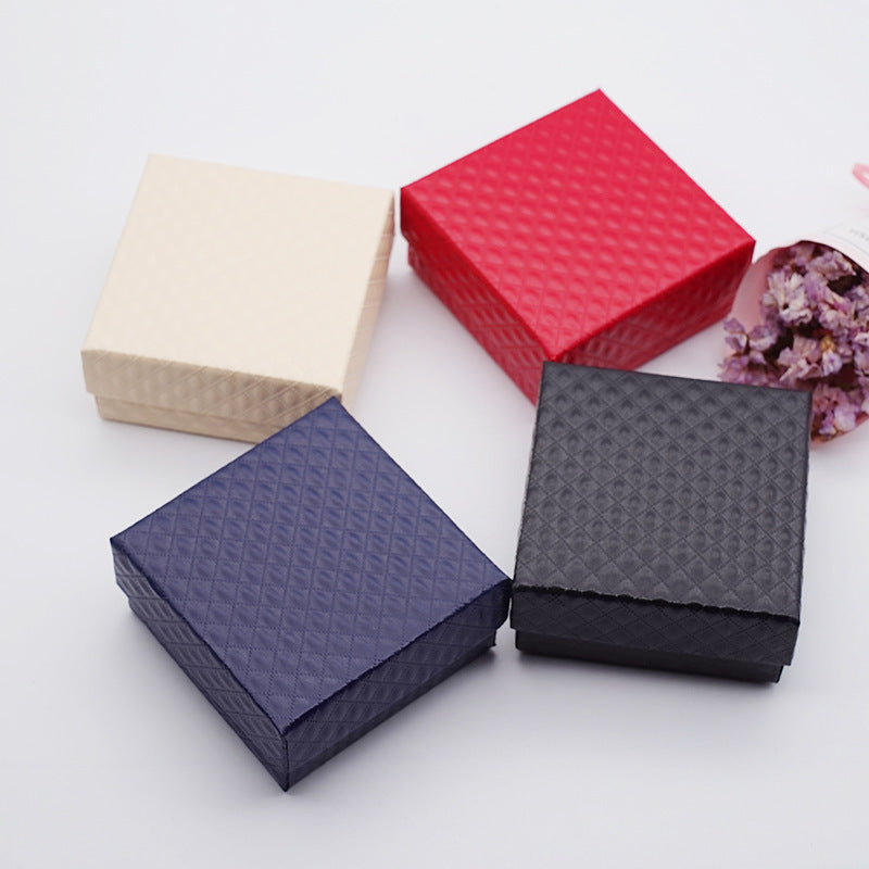 Chinese Style Paper Jewelry Box Set for Pendants Earrings Rings Necklaces with Foil Lamination Finish