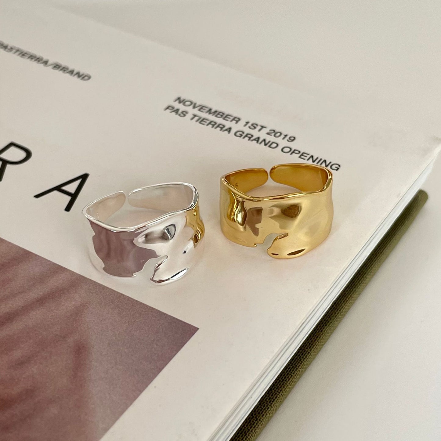 Minimalist Heart-Shaped 925 Sterling Silver Ring for Women with Beveled Geometric Facets and Smooth Polished Finish