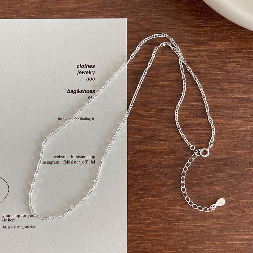 Collana con ciondolo geometrico minimalista da donna in argento sterling 925 con accento di perla