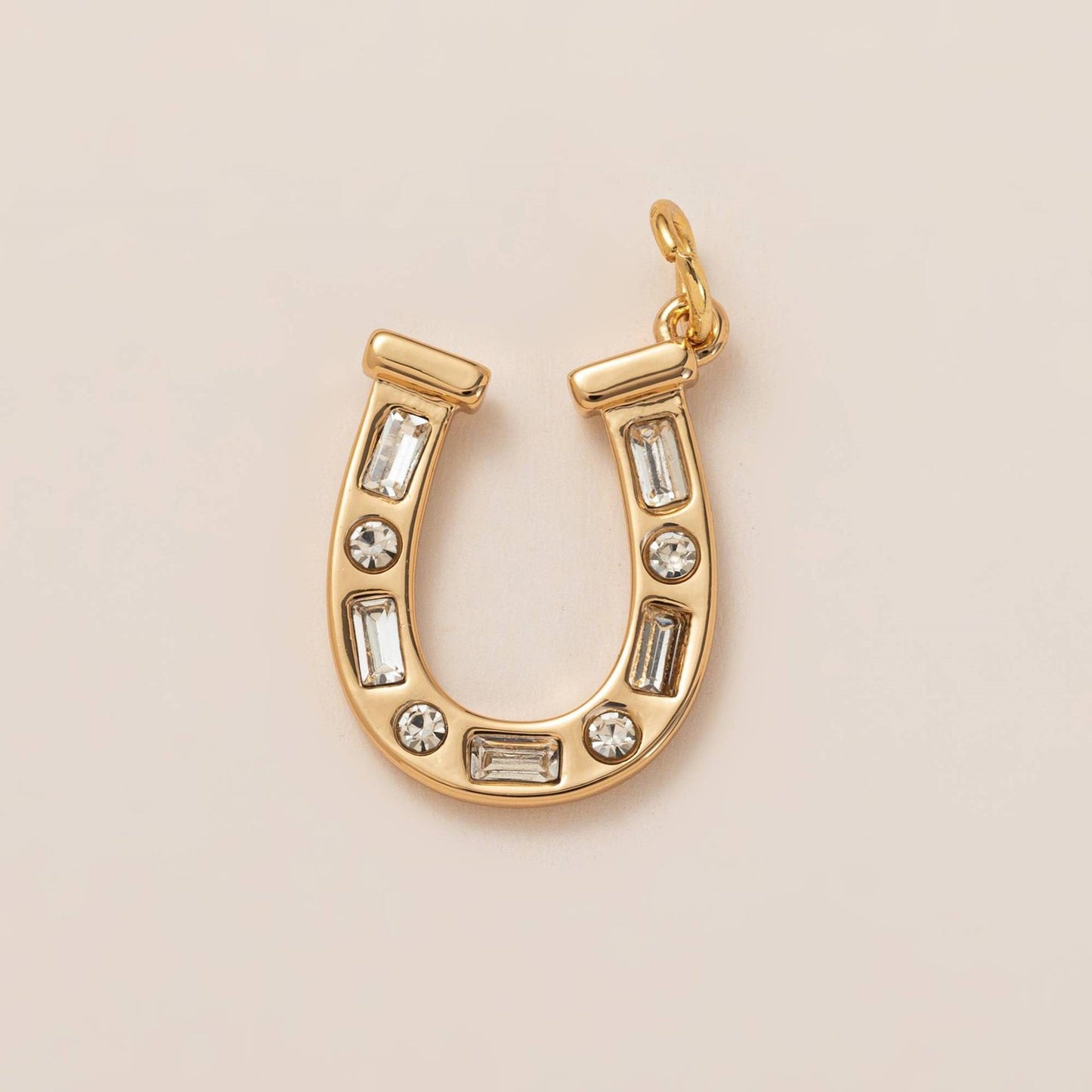 Sweet Vintage Heart Star Design Plated Brass Shoe Lace Chain Charm