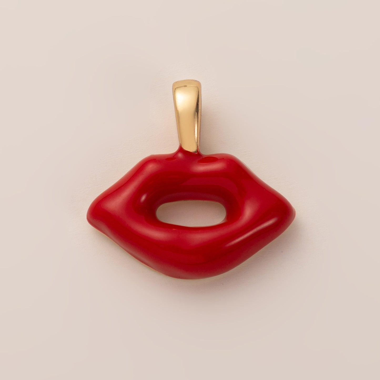 Minimalist Sweet Heart Floral Geometric Brass Plated Charm Bar Necklace for Unisex