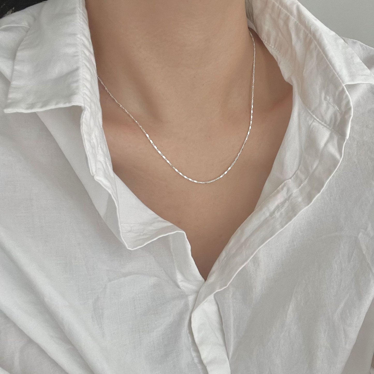 Minimalist Geometric Rhombus Pendant Necklace in 925 Sterling Silver with Polished Finish for Women