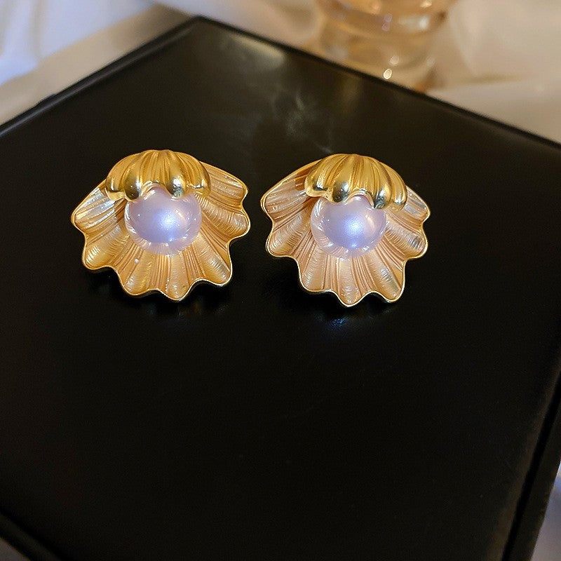 Vintage Floral Round Geometric Dangle Earrings with Silver-Plated Iron Base and 925 Sterling Silver Posts for Women