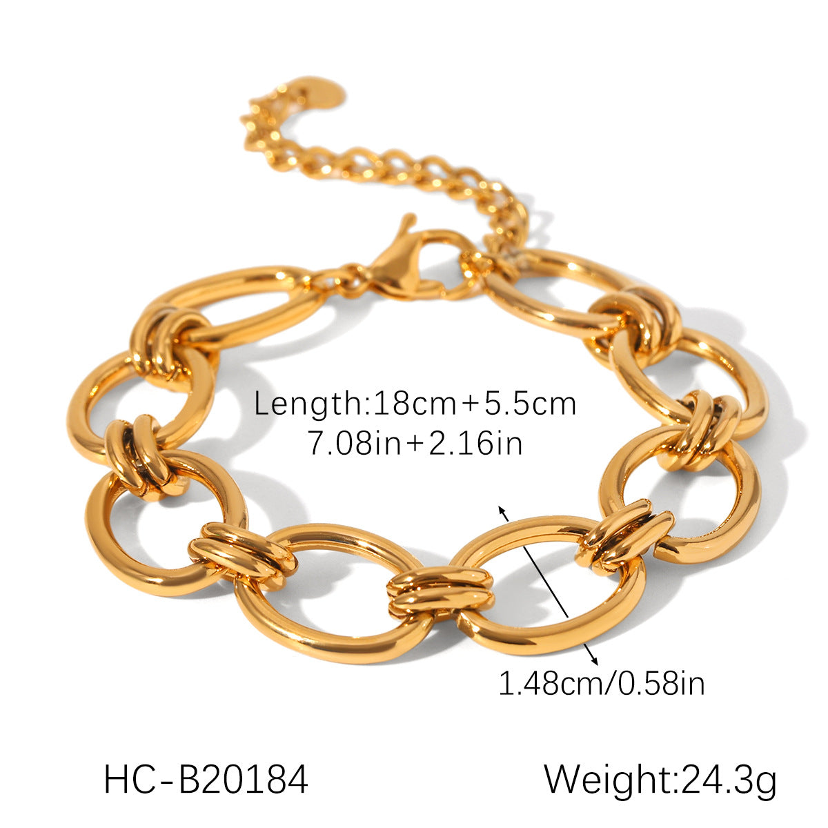 Bracciale da donna in acciaio inossidabile a forma di farfalla con intarsio in strass e finitura placcata, stile geometrico
